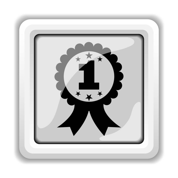 First prize ribbon icon - Photo, Image