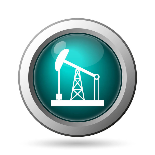 Oil pump icon - Photo, Image