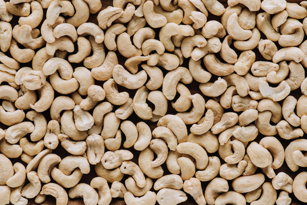 Top view of cashew in full screen - Photo, Image