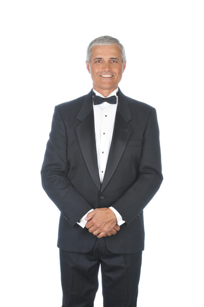 volwassen volwassen mannelijke dragen tuxedo - Foto, afbeelding