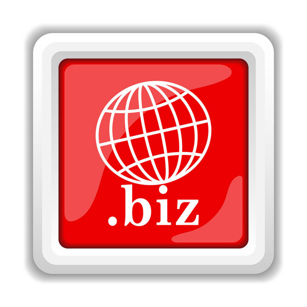 .Biz-ikoni. Internet-painike valkoisella taustalla
 - Valokuva, kuva