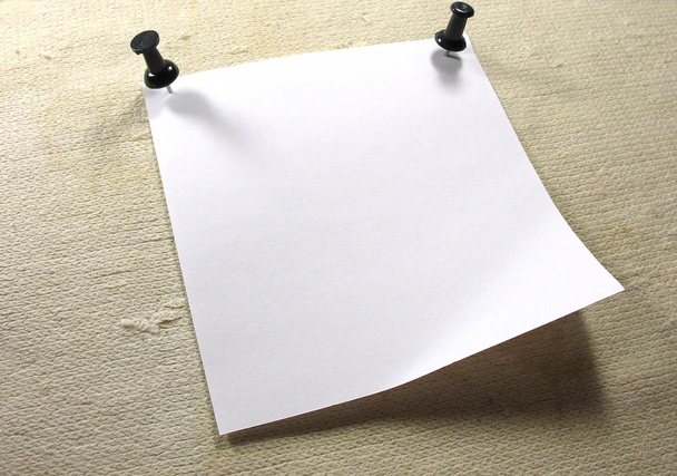Білий папір для повідомлення на старому полотні
 - Фото, зображення