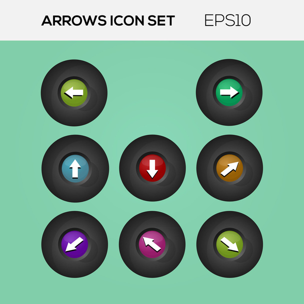 Set of arrows. Vector collection. - Vector, Image