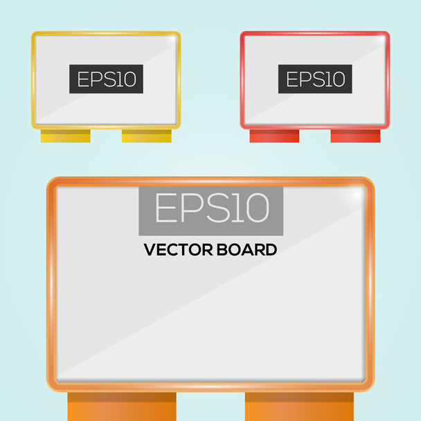 Vector illustration of billboards - Vector, Image