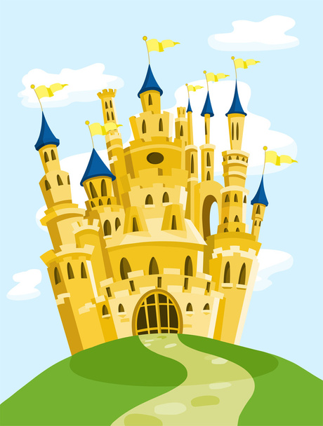 Чарівний замок
 - Вектор, зображення