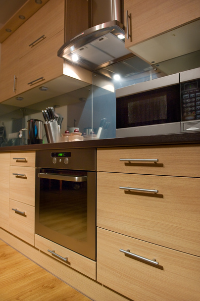 Moderne keuken interieur - Foto, afbeelding