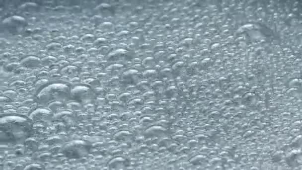 Bubbling Clear Soda Drink Closeup - Footage, Video
