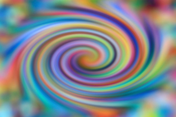 Spirala kolorowe tło obrazu w formie mozaiki z ruchu w różnych kolorach, jako tło w ciemnych kolorach - Zdjęcie, obraz