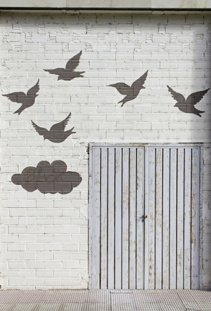 Repülő galambok - Fotó, kép