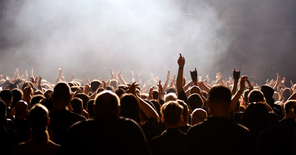 ακόμη - συναυλία ή κόμμα πλήθος - Φωτογραφία, εικόνα