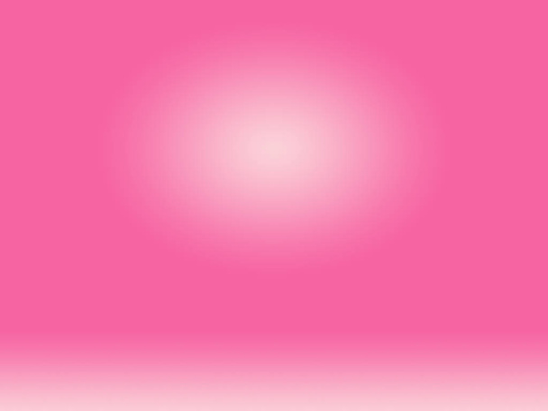 Абстрактно пустой гладкий светло-розовый фон комнаты-студии, Используется в качестве монтажа для демонстрации продукта, баннера, искушения. - Фото, изображение