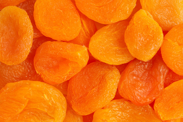 Heap of dried apricots. macro - Foto, immagini