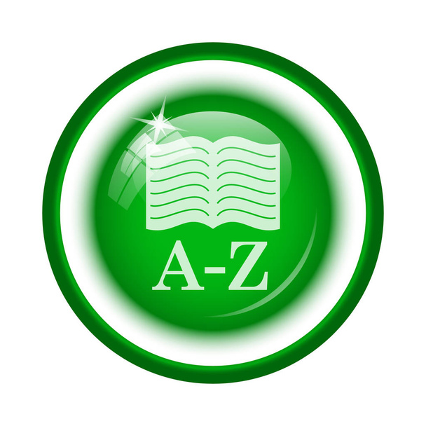 a-z boekpictogram - Foto, afbeelding