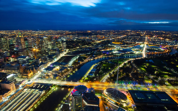 Melbourne Auringonnousu View
 - Valokuva, kuva