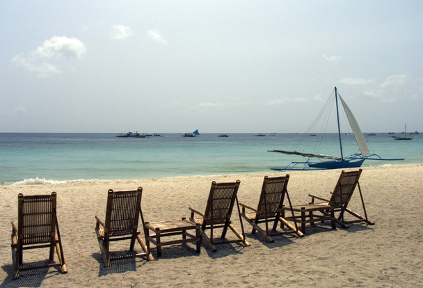 Tuolit Boracay rannalla, Filippiinit
 - Valokuva, kuva