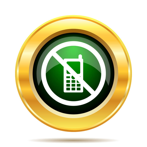Значок ограничения мобильного телефона
 - Фото, изображение