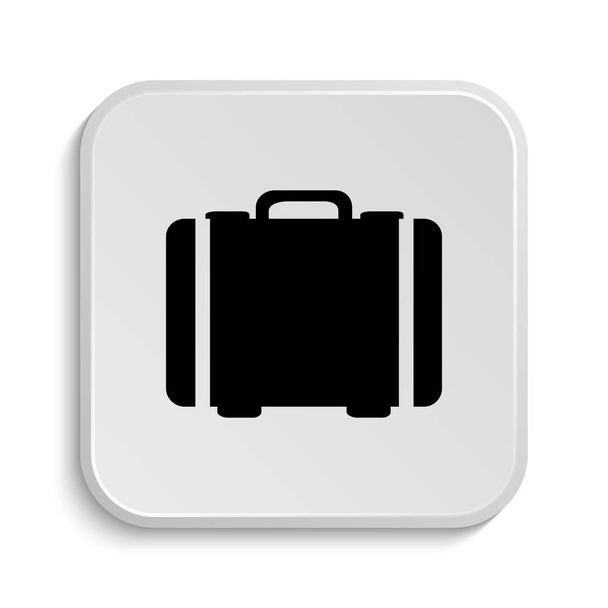 Значок валізи. кнопка Інтернету на білому тлі
 - Фото, зображення