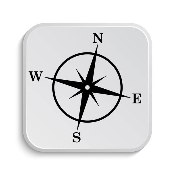 Ikona kompasu - Zdjęcie, obraz