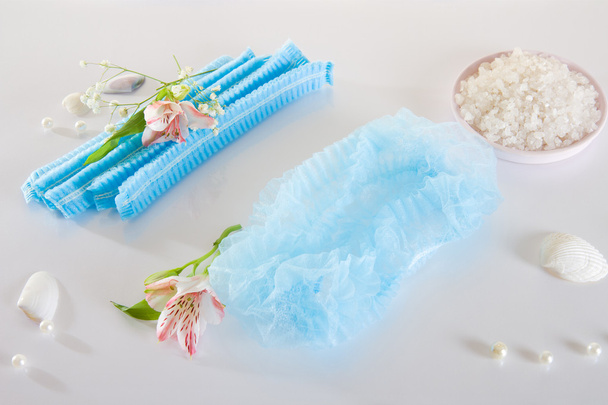 Spa accessories - disposable shower cap - Foto, Imagen
