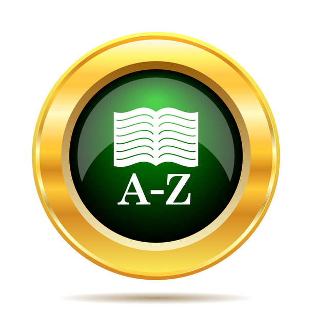 A-Z-könyv-ikonra - Fotó, kép