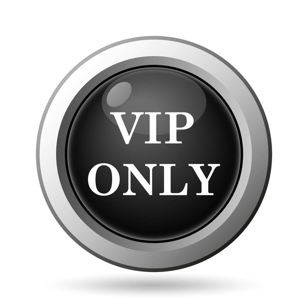 VIP μόνο εικονίδιο. Κουμπί Internet σε άσπρο φόντο - Φωτογραφία, εικόνα