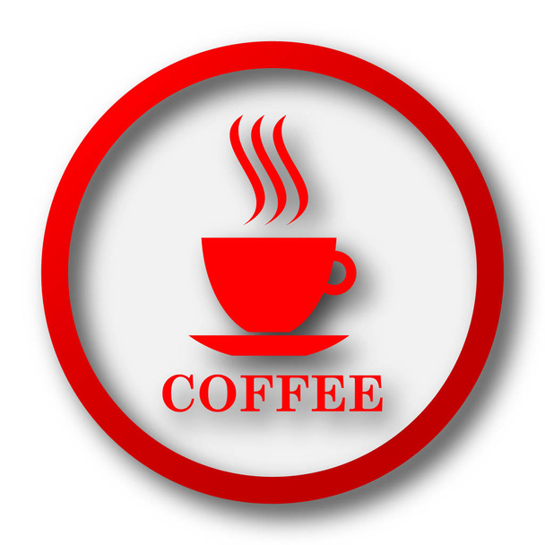 ikona filiżanki kawy - Zdjęcie, obraz