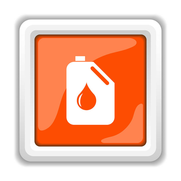 gasolina puede icono aislado sobre fondo blanco, concepto de aplicaciones móviles
 - Foto, imagen