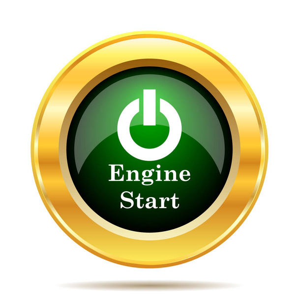Engine start icon - Photo, Image
