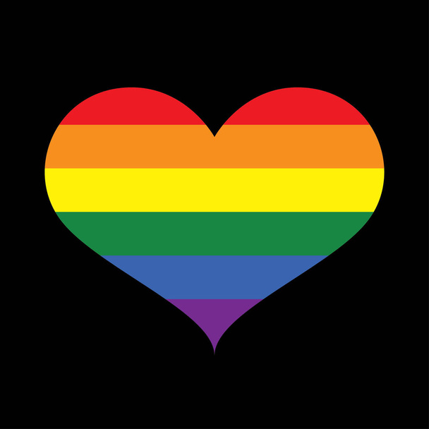 LGBT movement background, vector illustration - Vector, Image