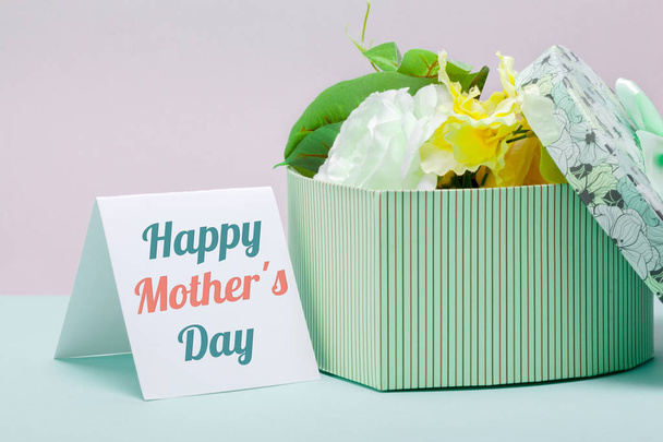 Happy Mothers Day greeting poster - Photo, Image