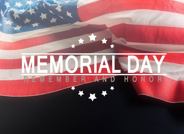 poster, memorial day, close up view - Photo, Image