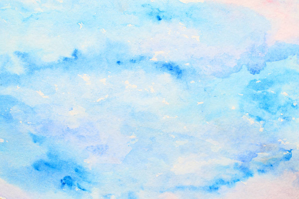 Abstract watercolor background painting - Photo, Image