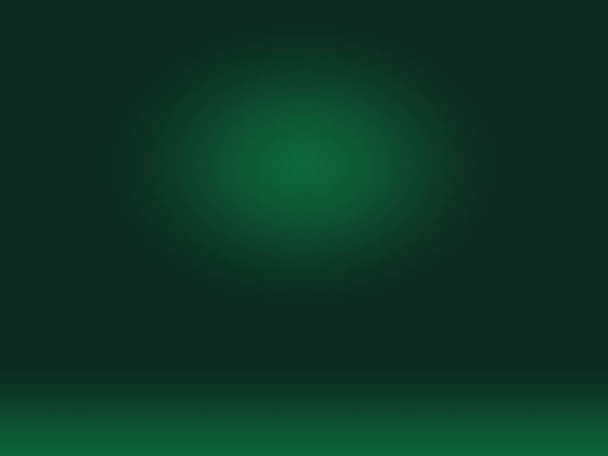 Abstract blur empty Green gradient Studio well use as background,website template,frame,business report - Photo, Image