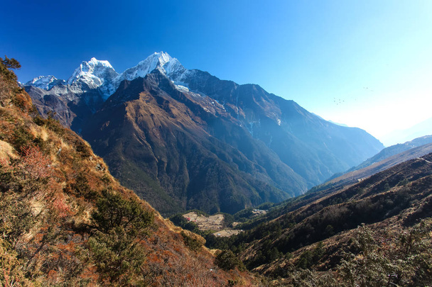 Fantastische bergen op Himalaya. - Foto, afbeelding