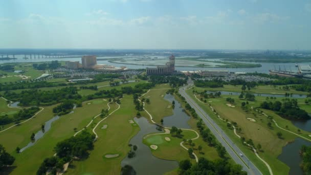 Vidéo Aérienne Route I10 sur Le Mississippi Baton Rouge Louisiane
 - Séquence, vidéo