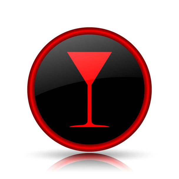 martini glas icoon - Foto, afbeelding