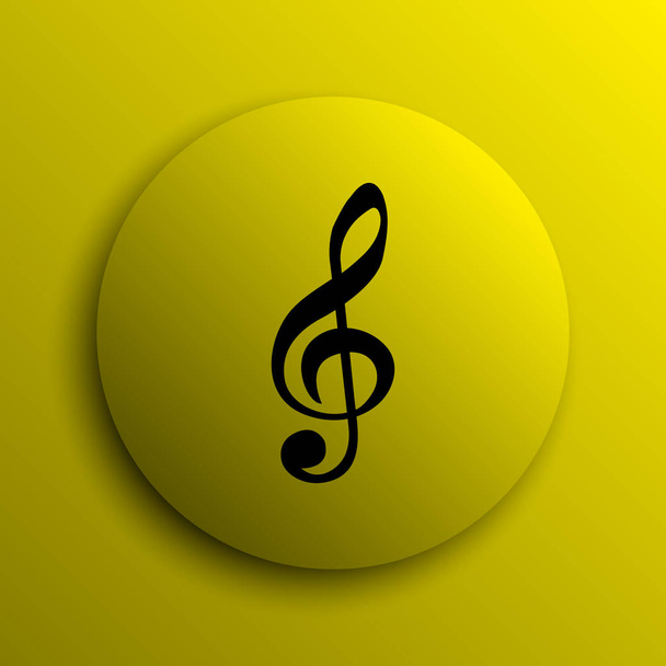 zenei jegyzet ikon - Fotó, kép