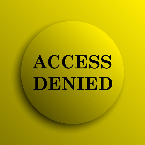 icône d'accès refusé
 - Photo, image