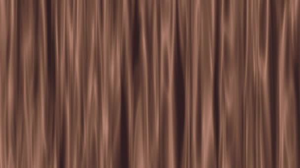 Hintergrundanimation im braunen Vorhang - nahtlose Schleife - Filmmaterial, Video