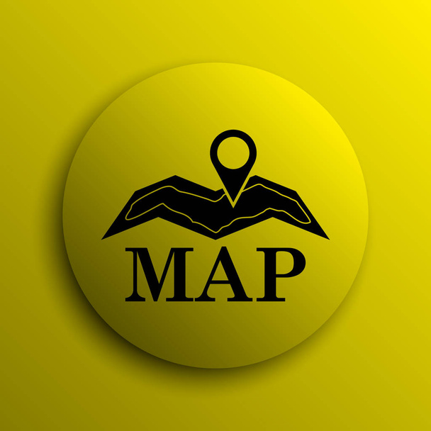 Mapa Icono - Foto, Imagen