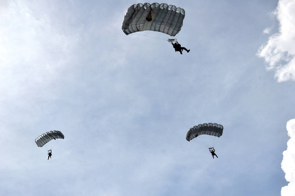 attraction parachutisme dans le ciel
 - Photo, image