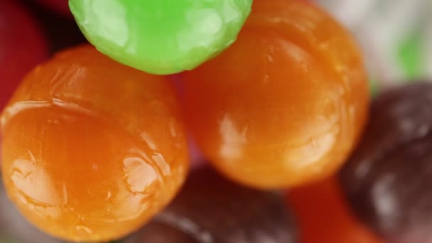 Φρούτα βιολογικά γλειφιτζούρια χρωματιστό - Πλάνα, βίντεο