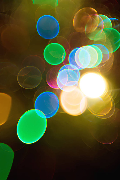 Multicolored Christmas bright abstract background. - Foto, Bild