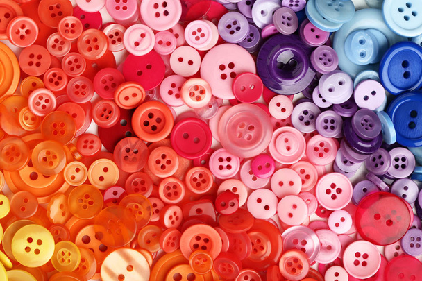 Colorful sewing buttons background - Foto, Bild