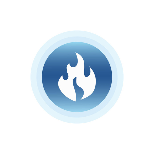 Огненная икона
 - Вектор,изображение