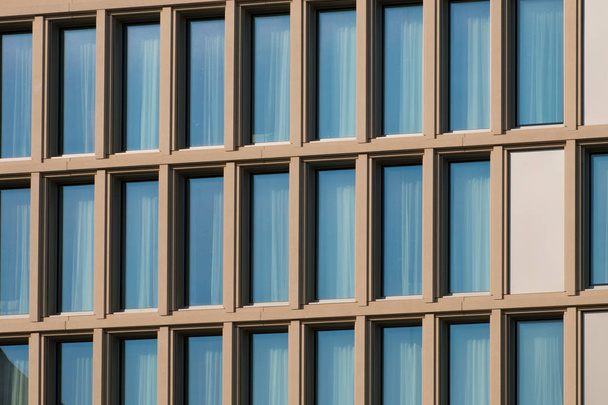 real estate exterior - modern architecture building facade - Foto, Bild