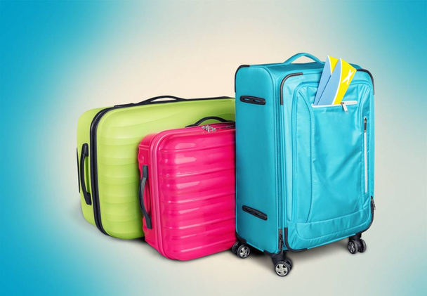 beautiful Colorful suitcases - Foto, immagini