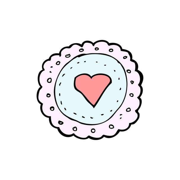 love heart sign - Vector, Image