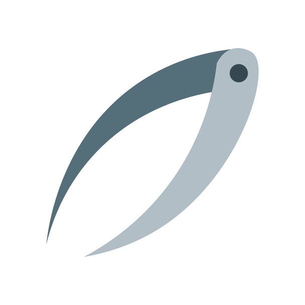 Пинцет иконка вектор изолирован на белом фоне для веб и мобильного дизайна приложения, пинцет концепции логотипа
 - Вектор,изображение