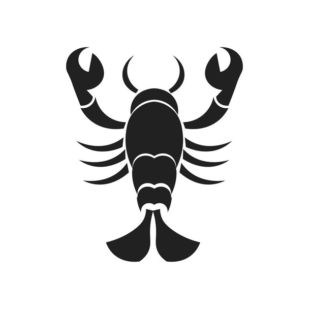 Lobster icon vector isolated on white background for your web and mobile app design, Lobster logo concept - Vektori, kuva